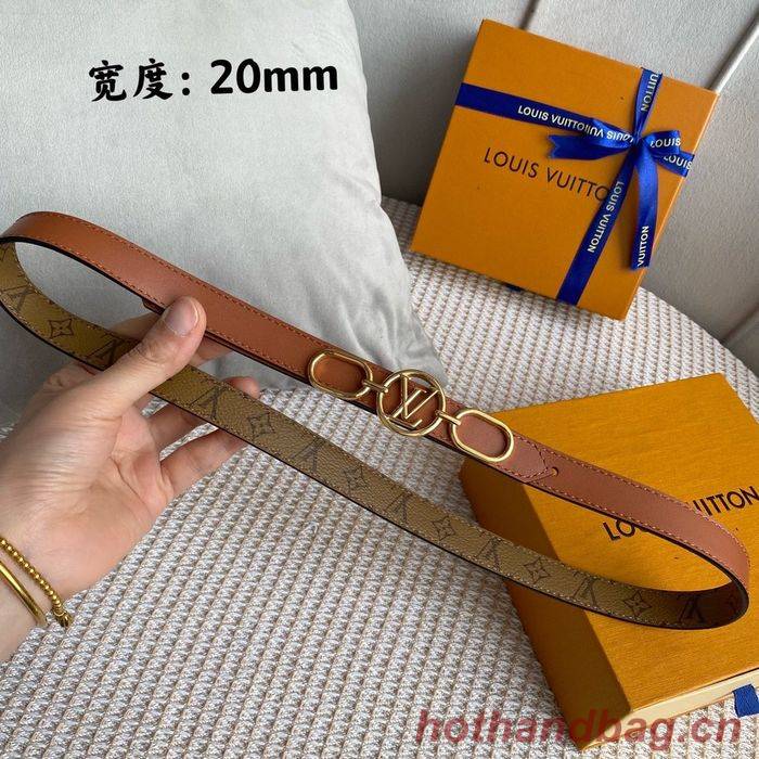 Louis Vuitton Belt 20MM LVB00001 Louis Vuitton Belt 20MM LVB00001